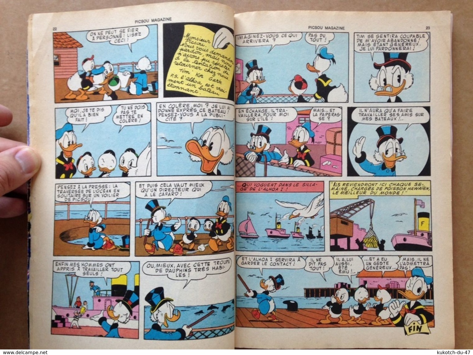 Disney - Picsou Magazine ° Année 1984 - N°146 (avec Grand Défaut D'usure) - Picsou Magazine