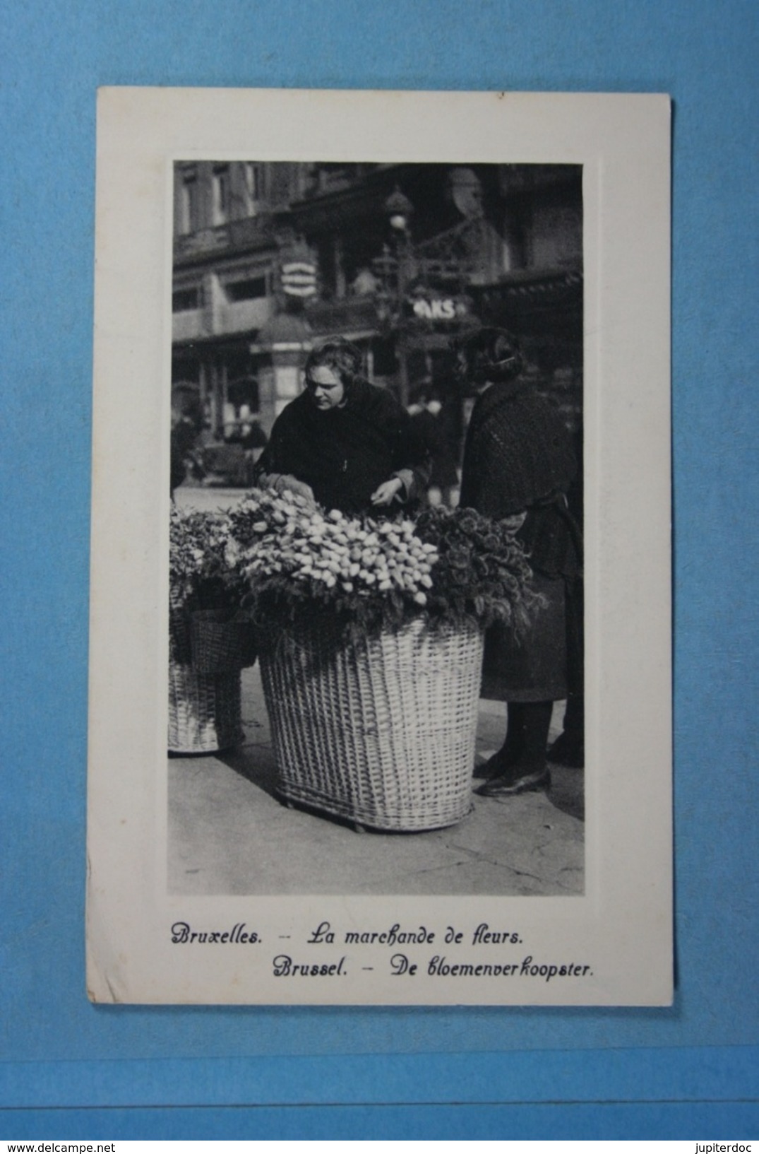 Bruxelles La Marchande De Fleurs - Petits Métiers