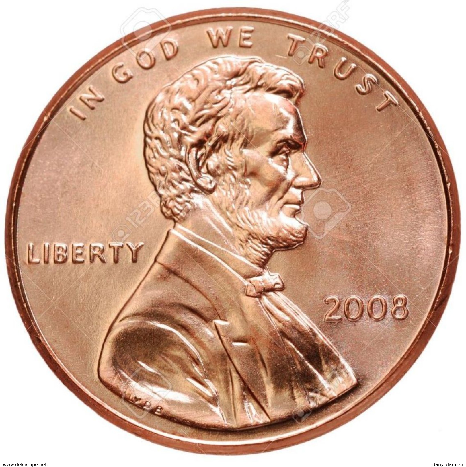 UNITED STATES OF AMERICA - USA - ONE CENT (2008) - LINCOLN - Collections