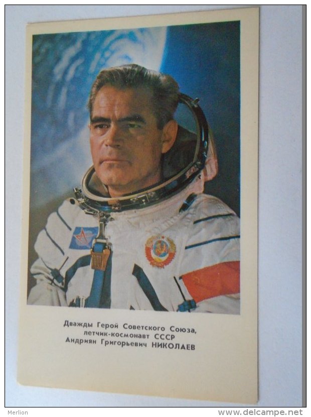 D154196 Andrian NIKOLAYEV   -  SPACE  URSS - SOVIET COSMONAUT/SPACEMAN/ASTRONAUT  1978 - Ruimtevaart