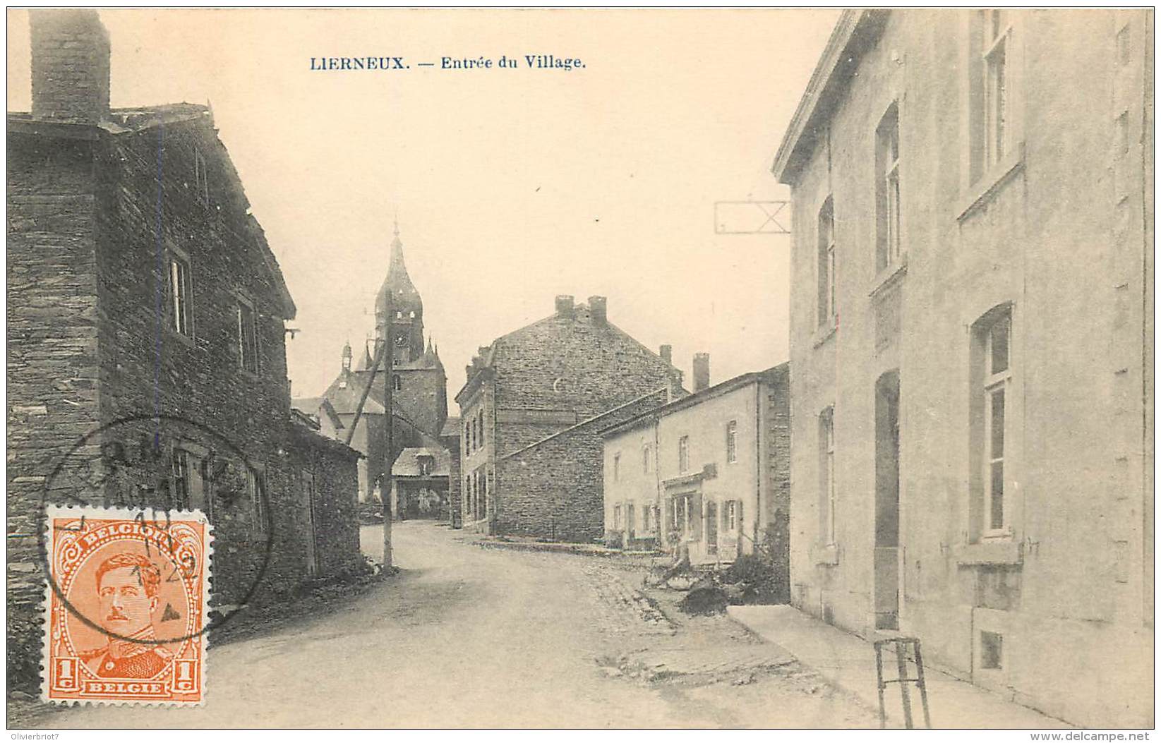 Lierneux : Entrée Du Village - Lierneux