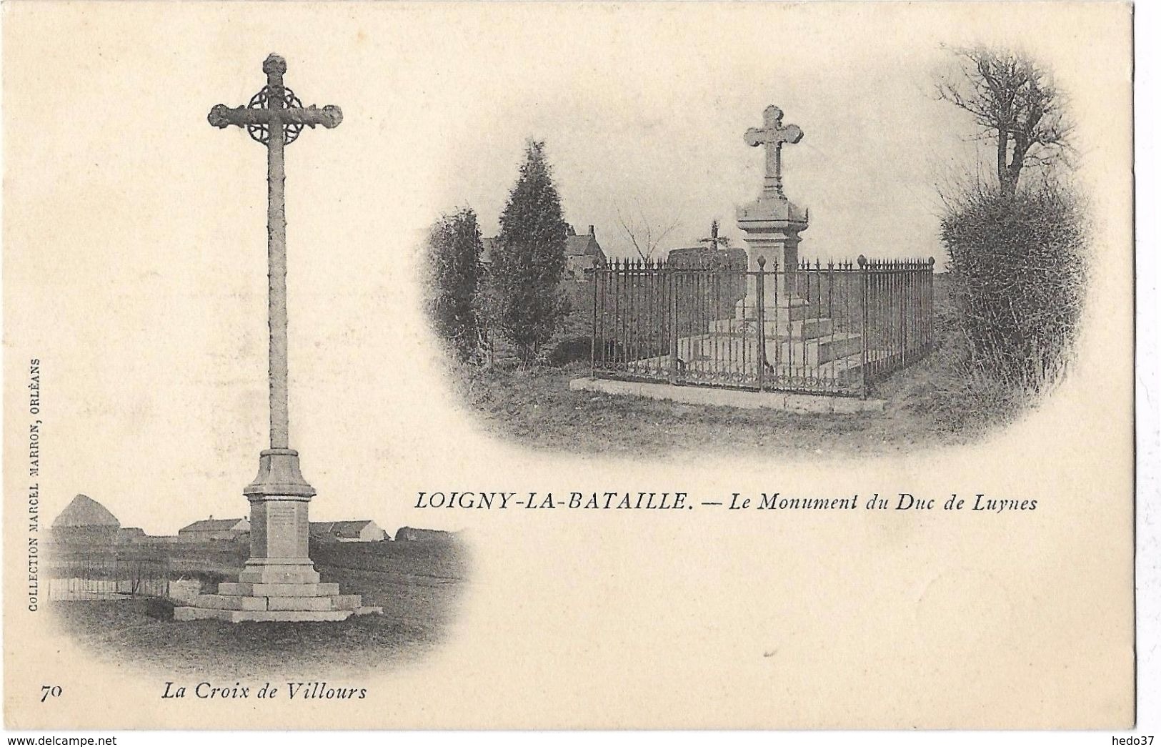 Loigny-la-Bataille - La Croix De Villours -  Le Monument Du Duc De Luynes - Loigny