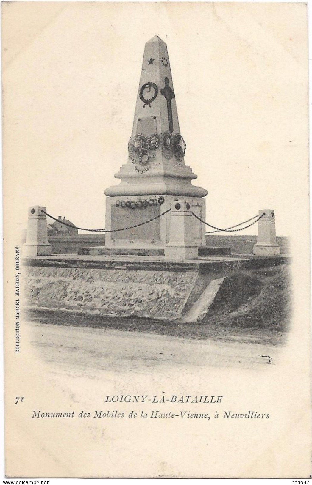 Loigny-la-Bataille - Monument Des Mobiles De La Haute-Vienne, à Neuvilliers - Loigny