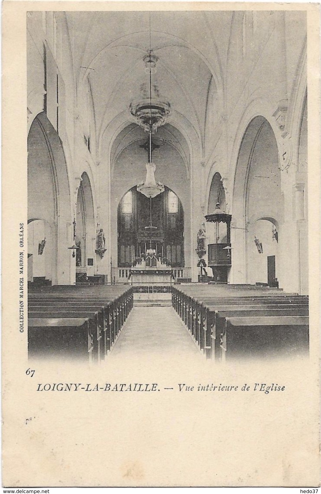 Loigny-la-Bataille - Vue Intérieure De L'Eglise - Loigny