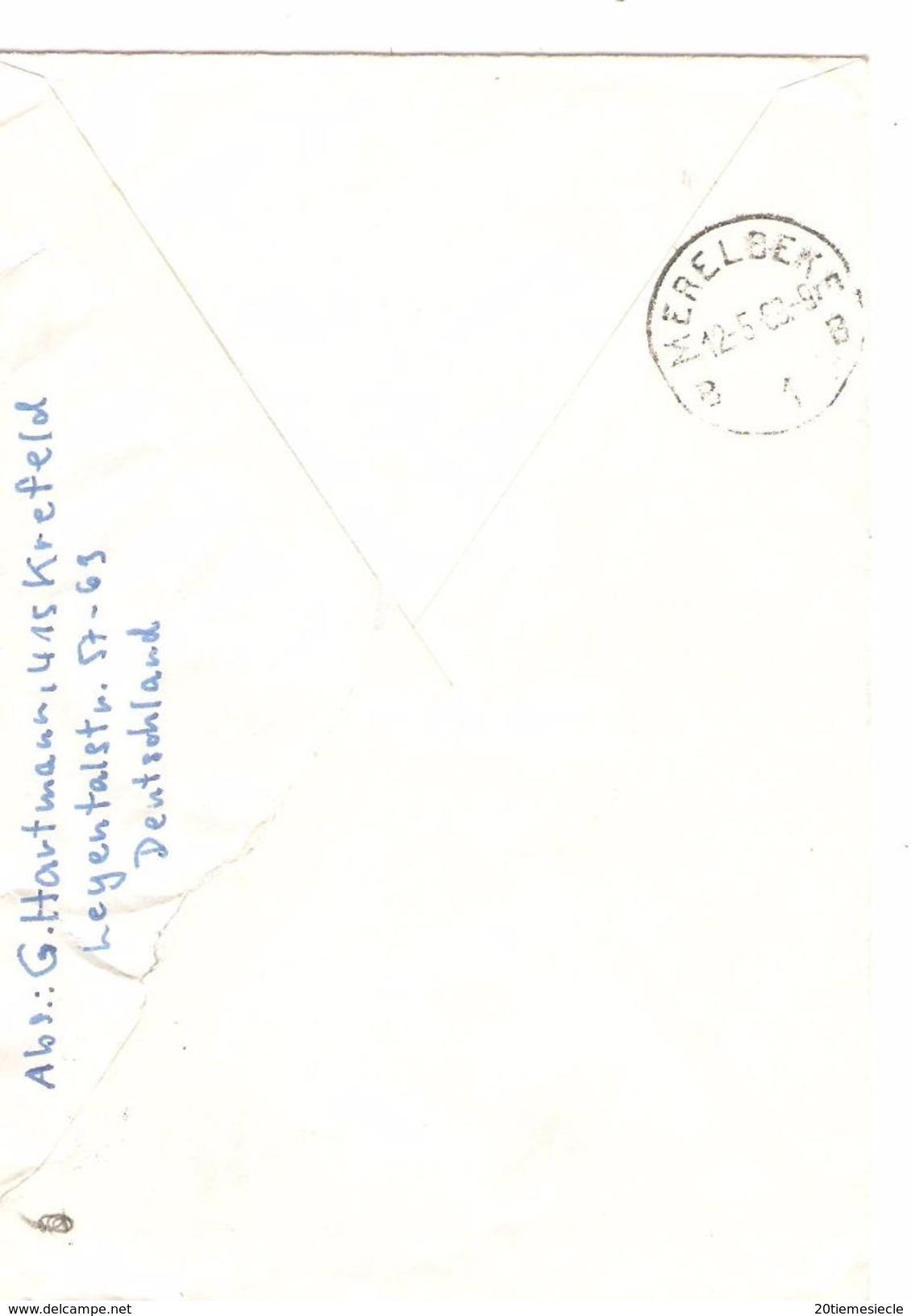 TP Europa Germany 1969 Registered Cover Dusseldorf 5/5/1969 Ausstellung To Belgium Merelbeke Arrival Canc.AP1129 - 1969