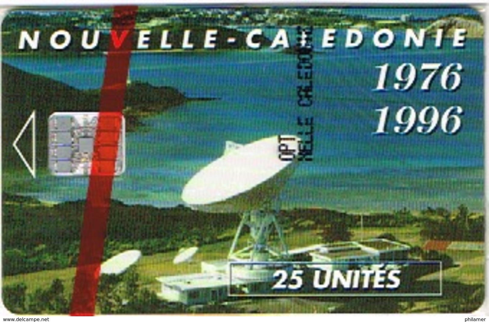 Nouvelle Caledonie Telecarte Privee Phonecard France Telecom FRC NC42A SC7 Radar NEUVE Unc TB Cote 80 Euro - Nouvelle-Calédonie