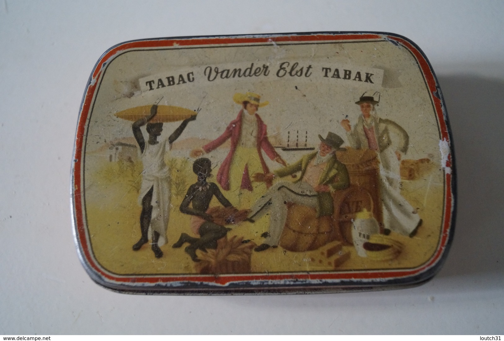 Boite à Tabac Métal Vander Elst - Schnupftabakdosen (leer)