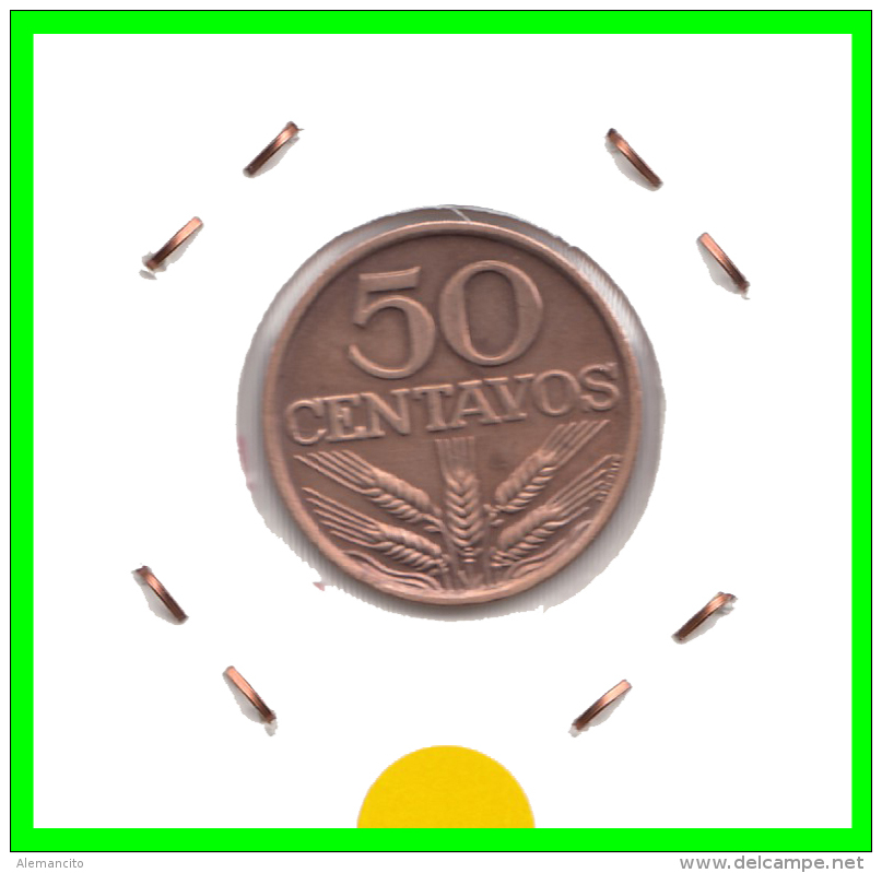 PORTUGAL  MONEDA DE 50 CENTAVOS  AÑO 1979 - Portugal