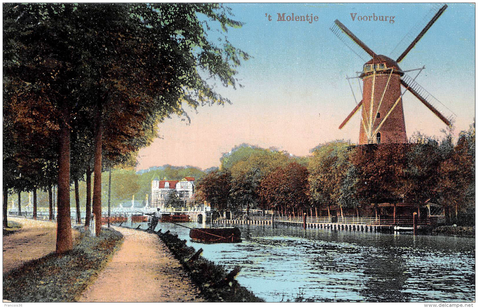 Voorburg - Pays Bas Hollande - 't Molentje - Moulin Canal - Voorburg