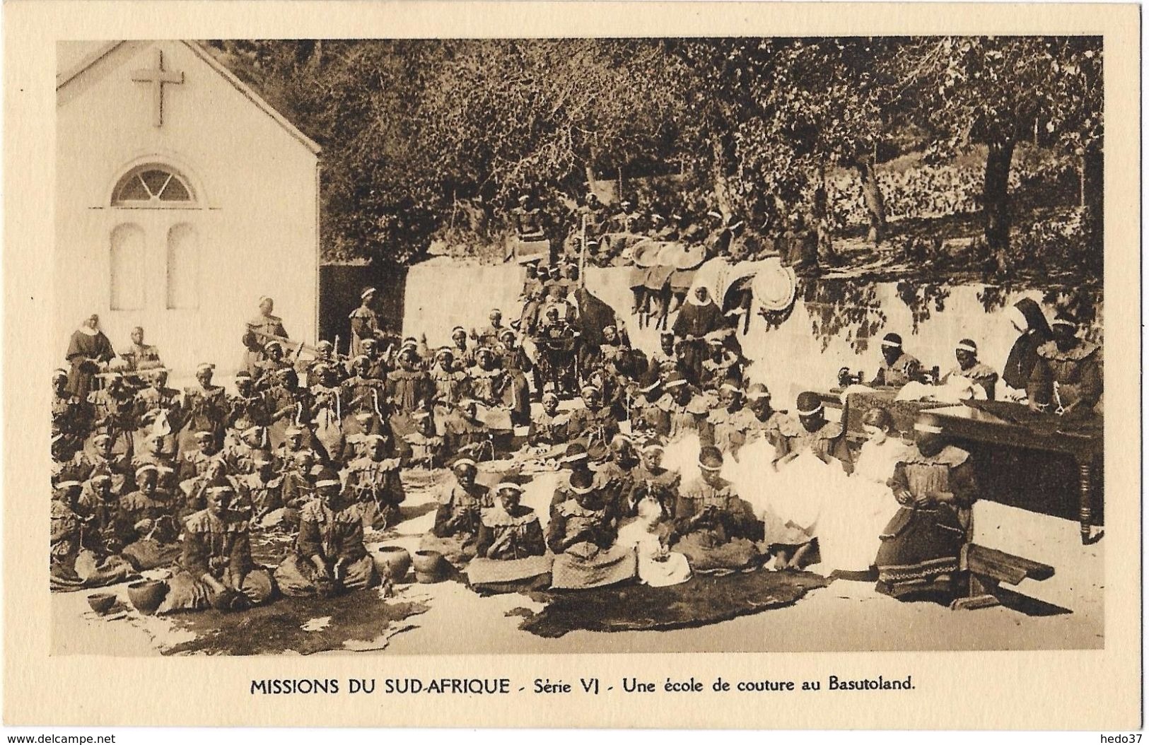 Missions Du Sud-Afrique - Série IV - Une école De Couture Au Basutoland - South Africa