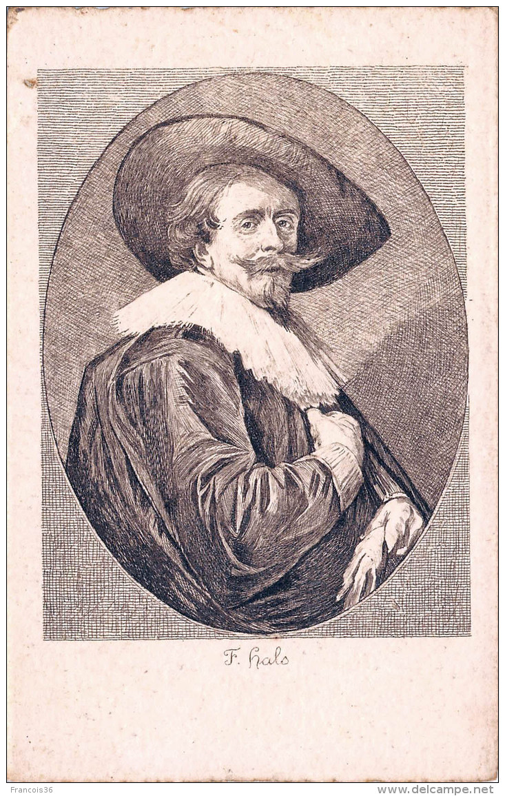 Portrait De Rubens Par Frans Hals - Gravure - Artisti