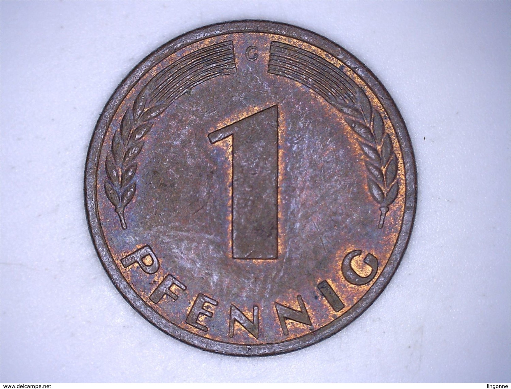 ALLEMAGNE - 1 PFENNIG 1969 G - 1 Pfennig