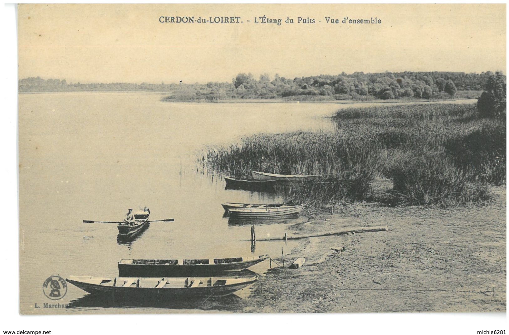 CERDON DU LOIRET - ETANG DU PUITS - VUE D'ENSEMBLE - Altri & Non Classificati