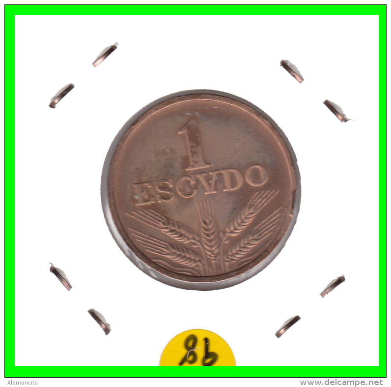 PORTUGAL  MONEDA DE  1 ESCUDO    AÑO 1970 - Portugal