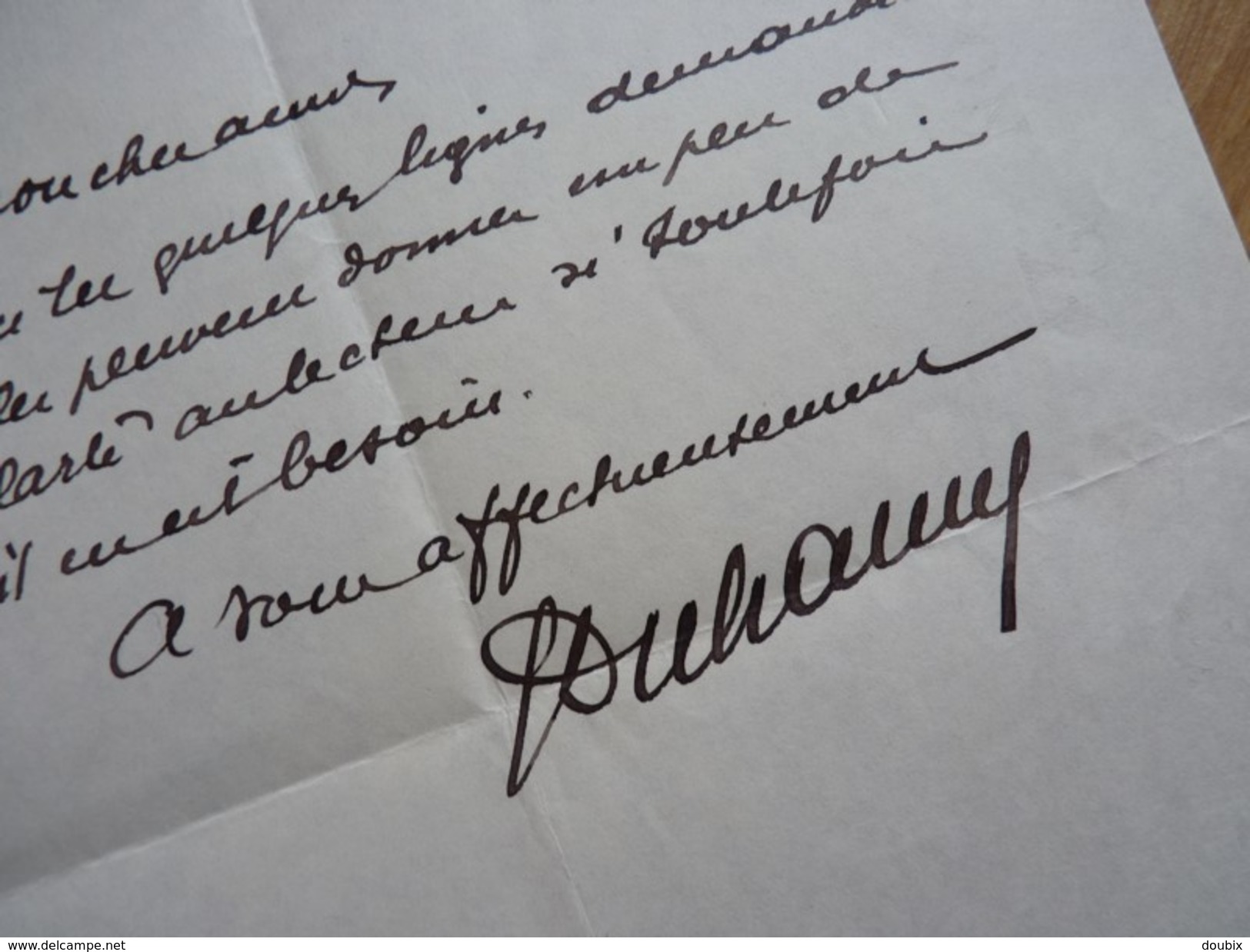 Georges DUHAMEL (1884-1966) Académie Française. CHRONIQUE Des PASQUIER - Autographe - Autres & Non Classés