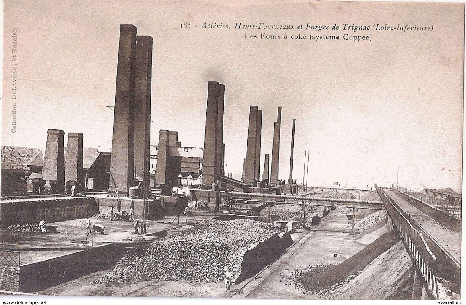 CPA 44 TRIGNAC HAUTS FOURNEAUX ET FORGES LES FOURS A COKE  BELLE CARTE - Autres & Non Classés