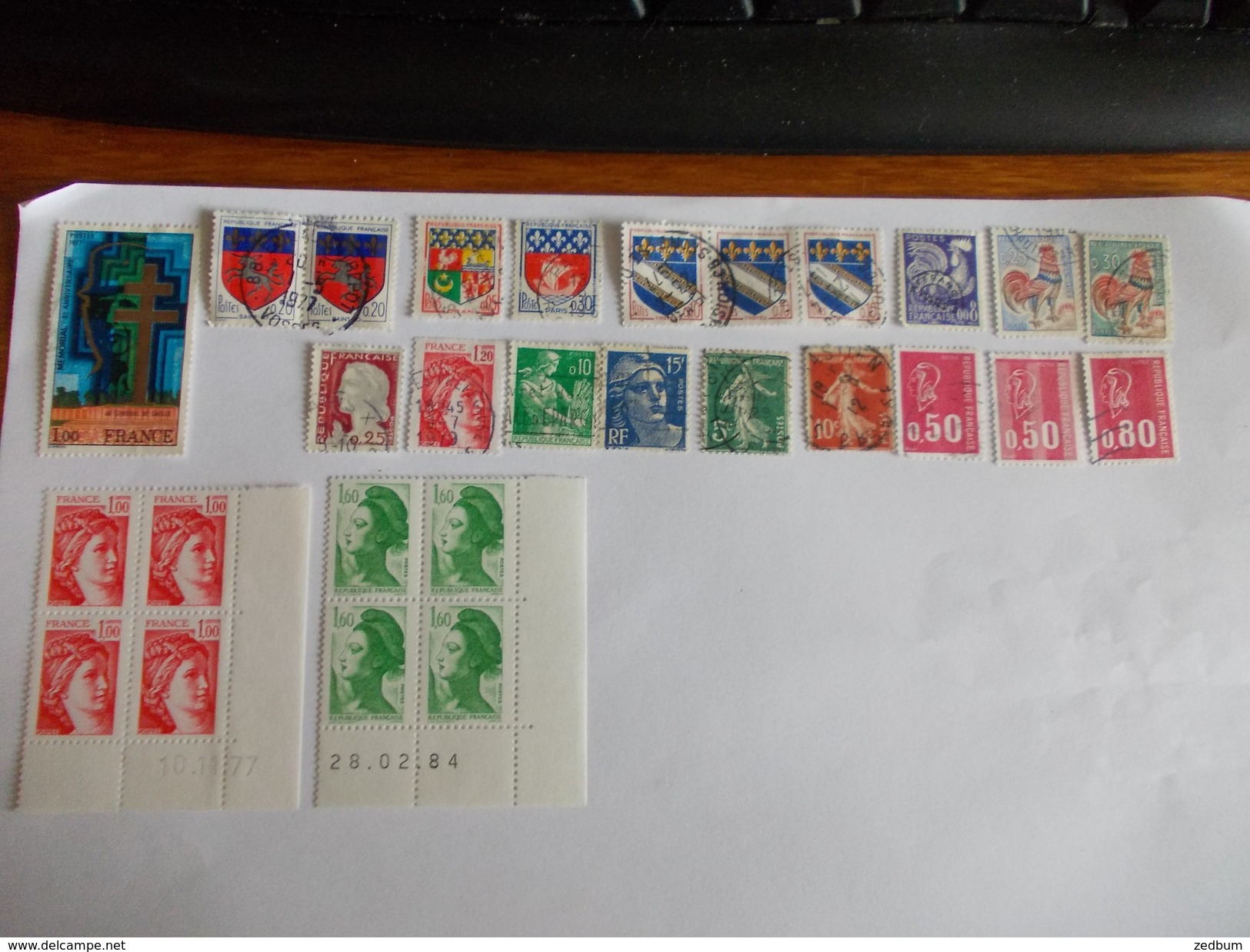 TIMBRE France Lot De Timbres à Identifier Dont Des Neufs N° 630 - Alla Rinfusa (max 999 Francobolli)