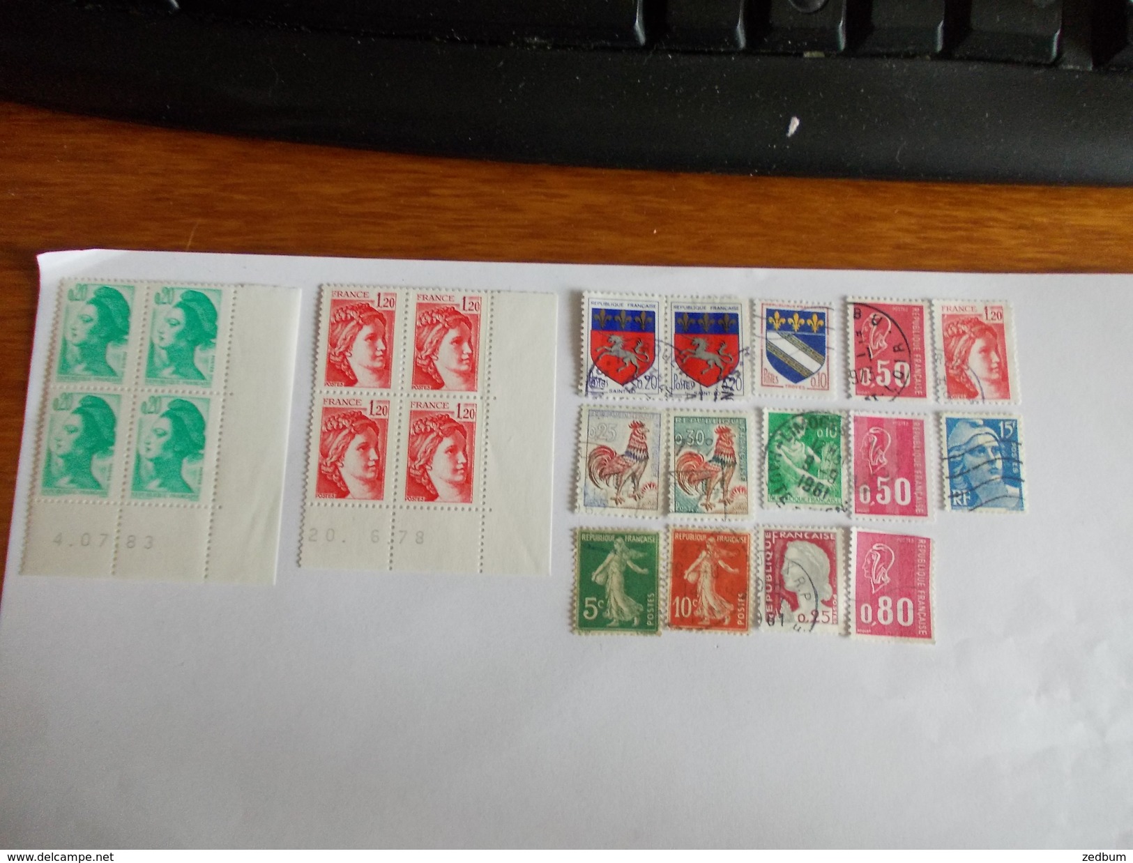 TIMBRE France Lot De Timbres à Identifier Dont Des Neufs N° 633 - Mezclas (max 999 Sellos)