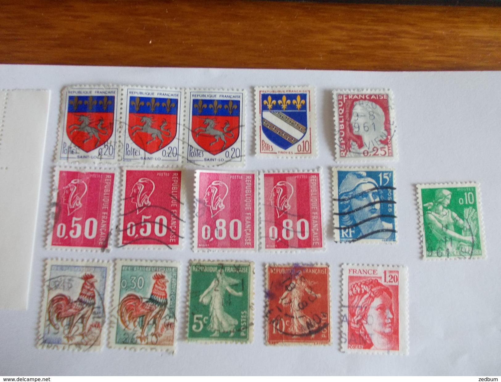 TIMBRE France Lot De Timbres à Identifier Dont Des Neufs N° 634 - Mezclas (max 999 Sellos)