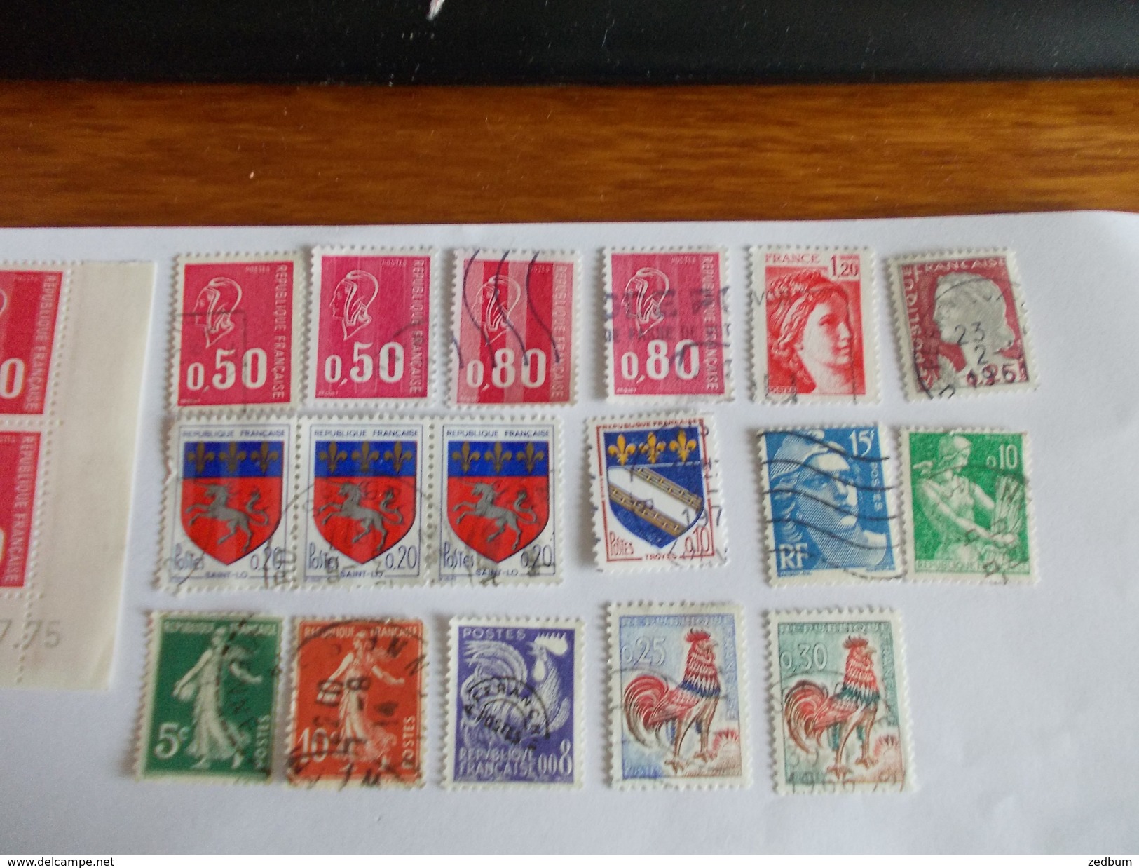 TIMBRE France Lot De Timbres à Identifier Dont Des Neufs N° 635 - Mezclas (max 999 Sellos)