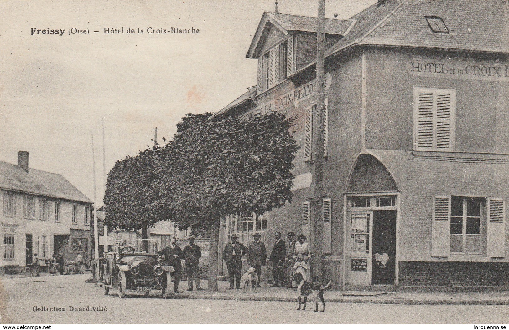 60 - FROISSY - Hôtel De La Croix Blanche - Froissy