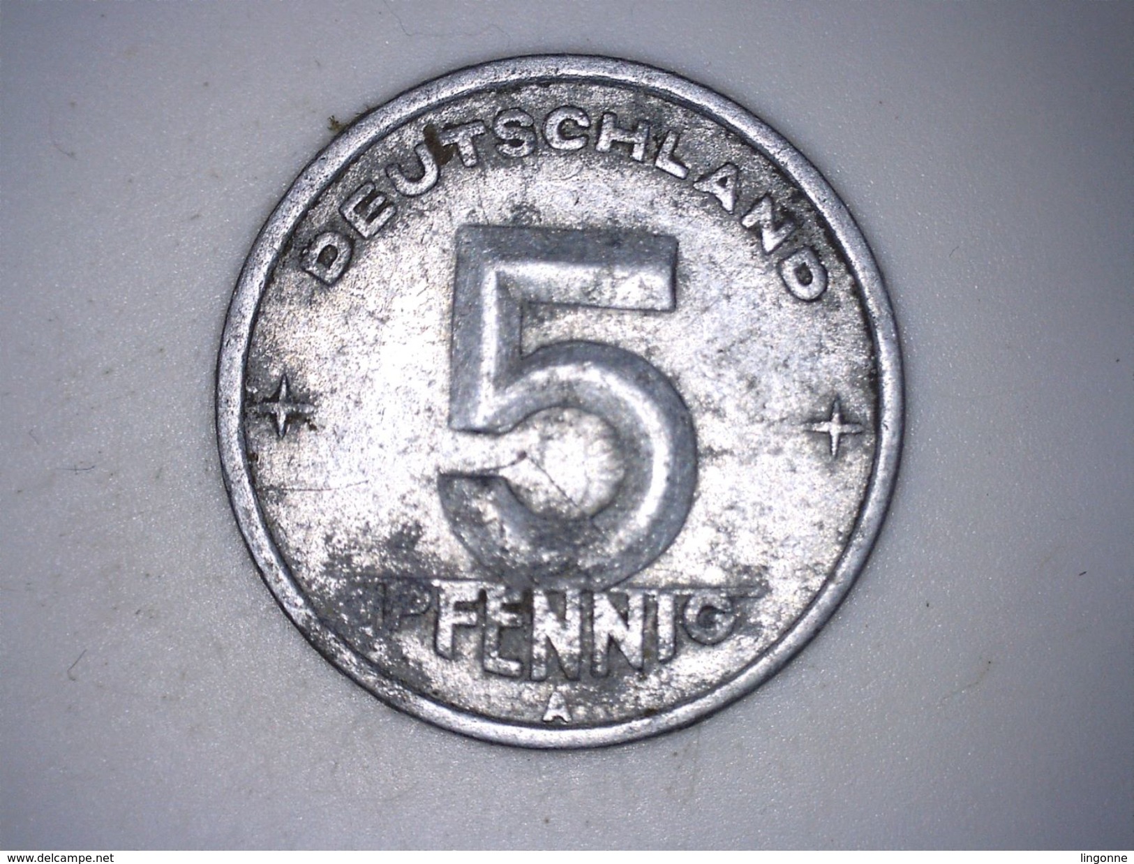 ALLEMAGNE - RDA. 5 PFENNIG 1948 A - 5 Pfennig