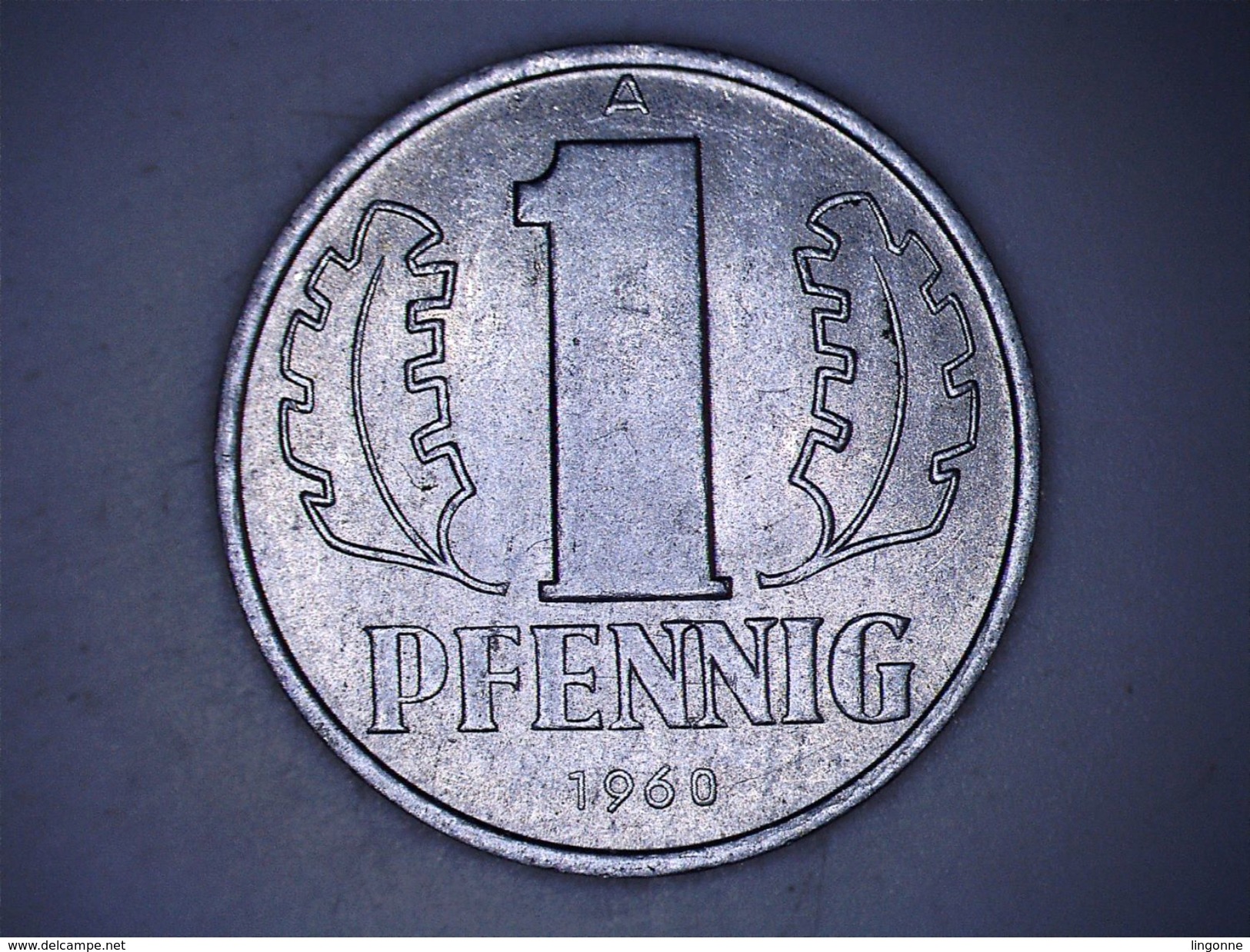 ALLEMAGNE - RDA. 1 PFENNIG 1960 A - 1 Pfennig