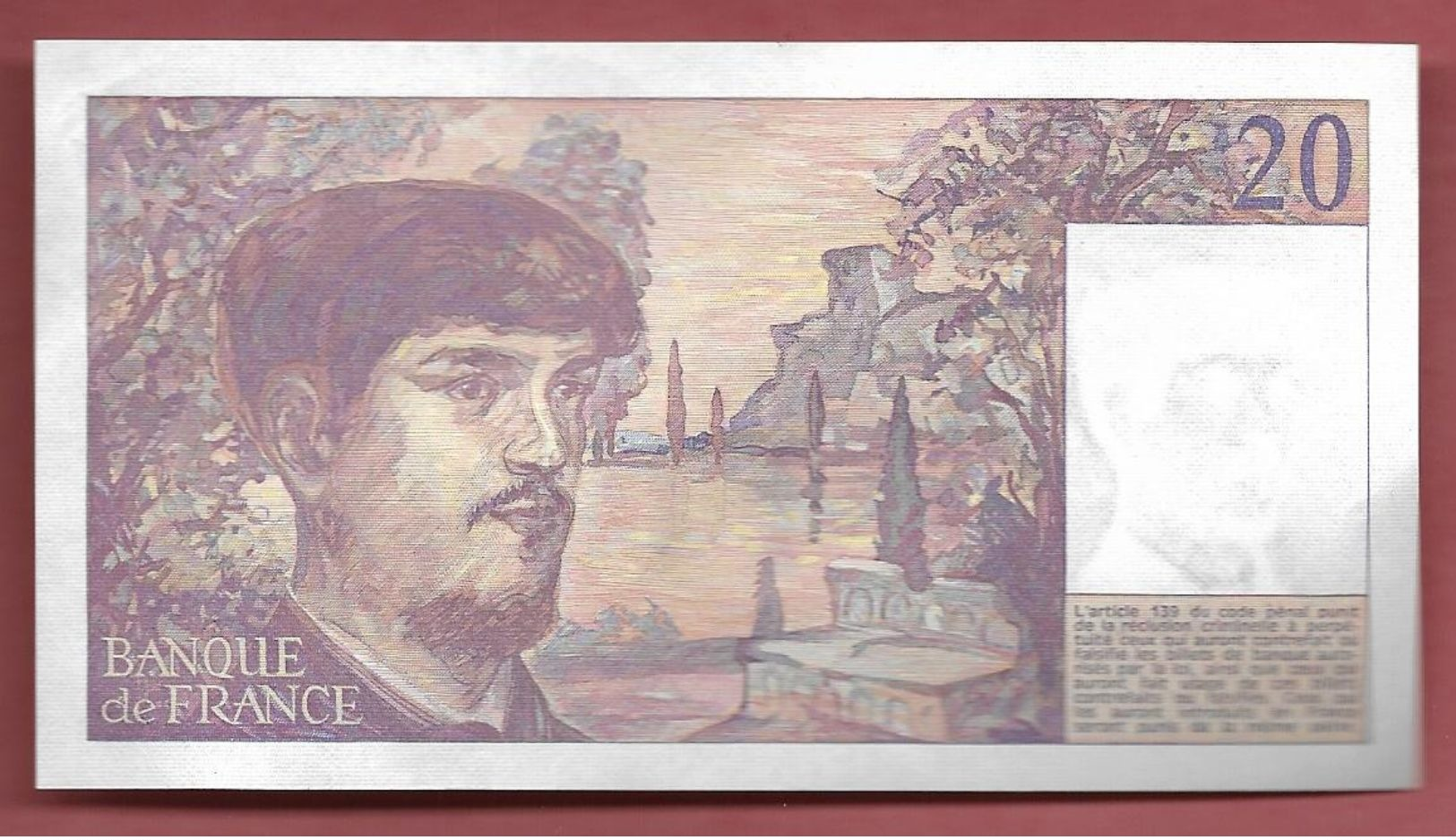 Billet De 20 Francs  DEBUSSY 1980  Série K.006  177761 - 20 F 1980-1997 ''Debussy''