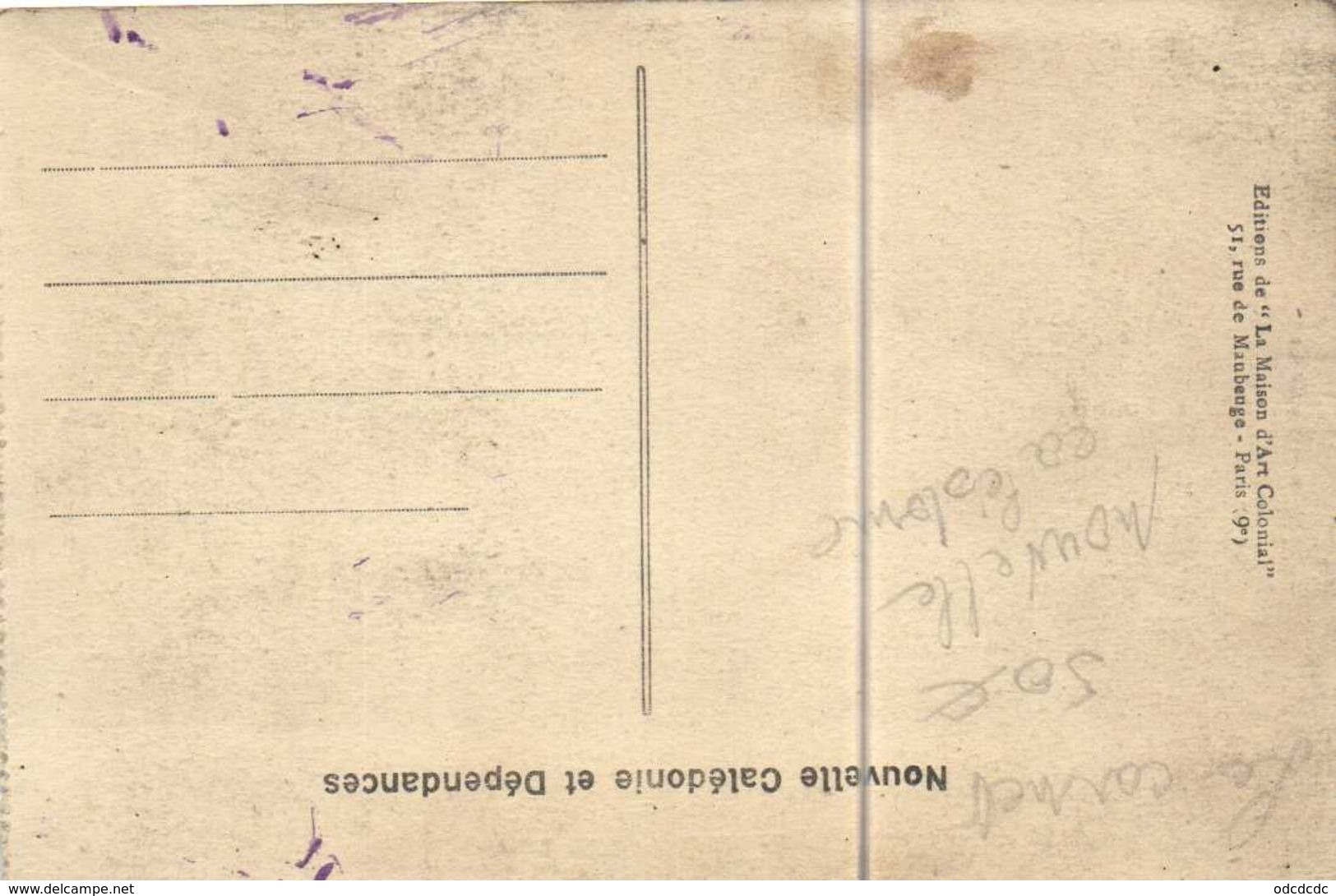 Nouvelle Caledonie Et Dependances Le Cagou Recto Verso - Nouvelle Calédonie