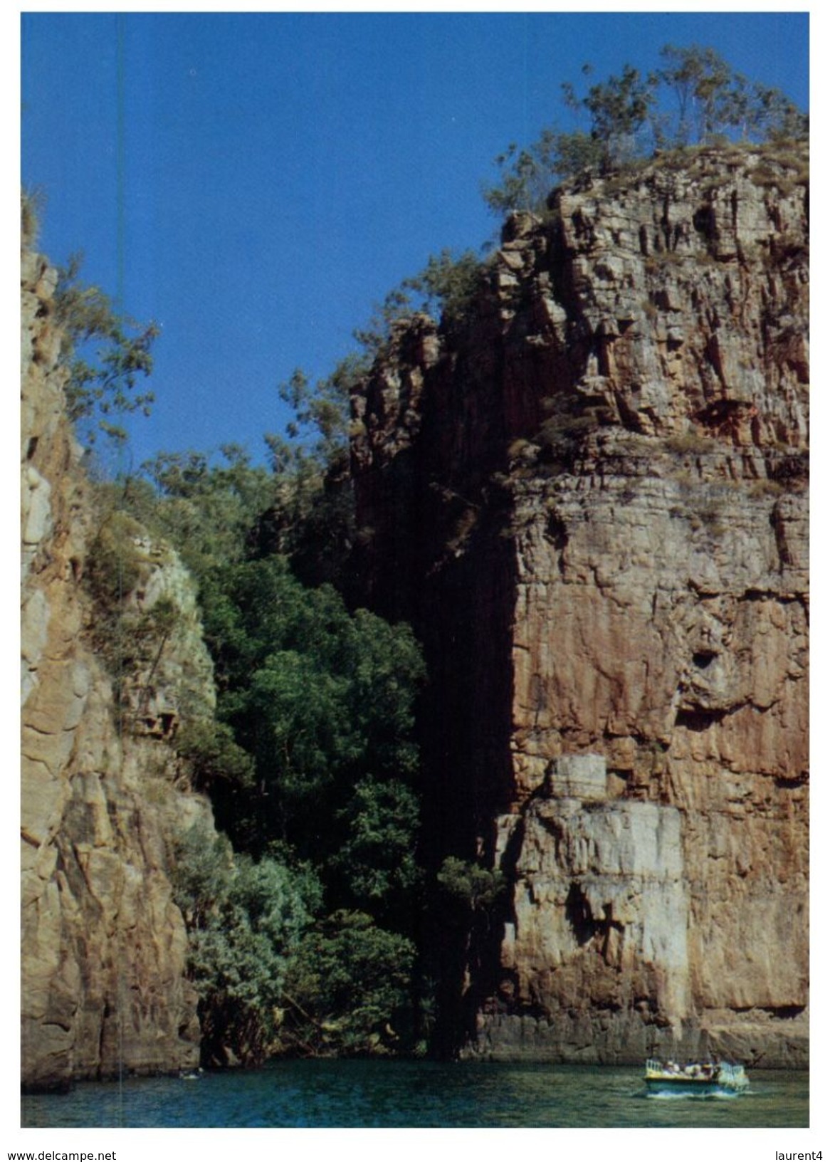 (666) Australia - Pre-Paid Postcard With Special Postmark At Back - NT - Jedda Rock - Katherine