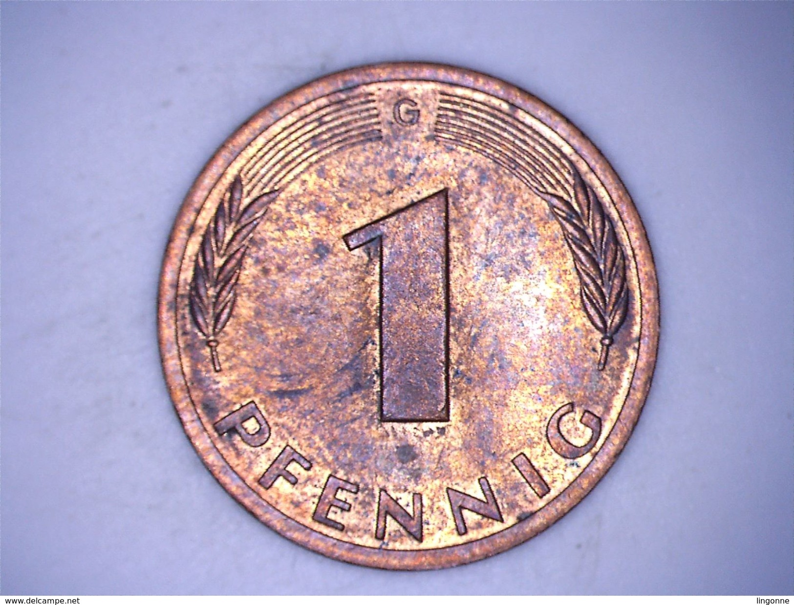 ALLEMAGNE  1 PFENNIG 1982 G - 1 Pfennig