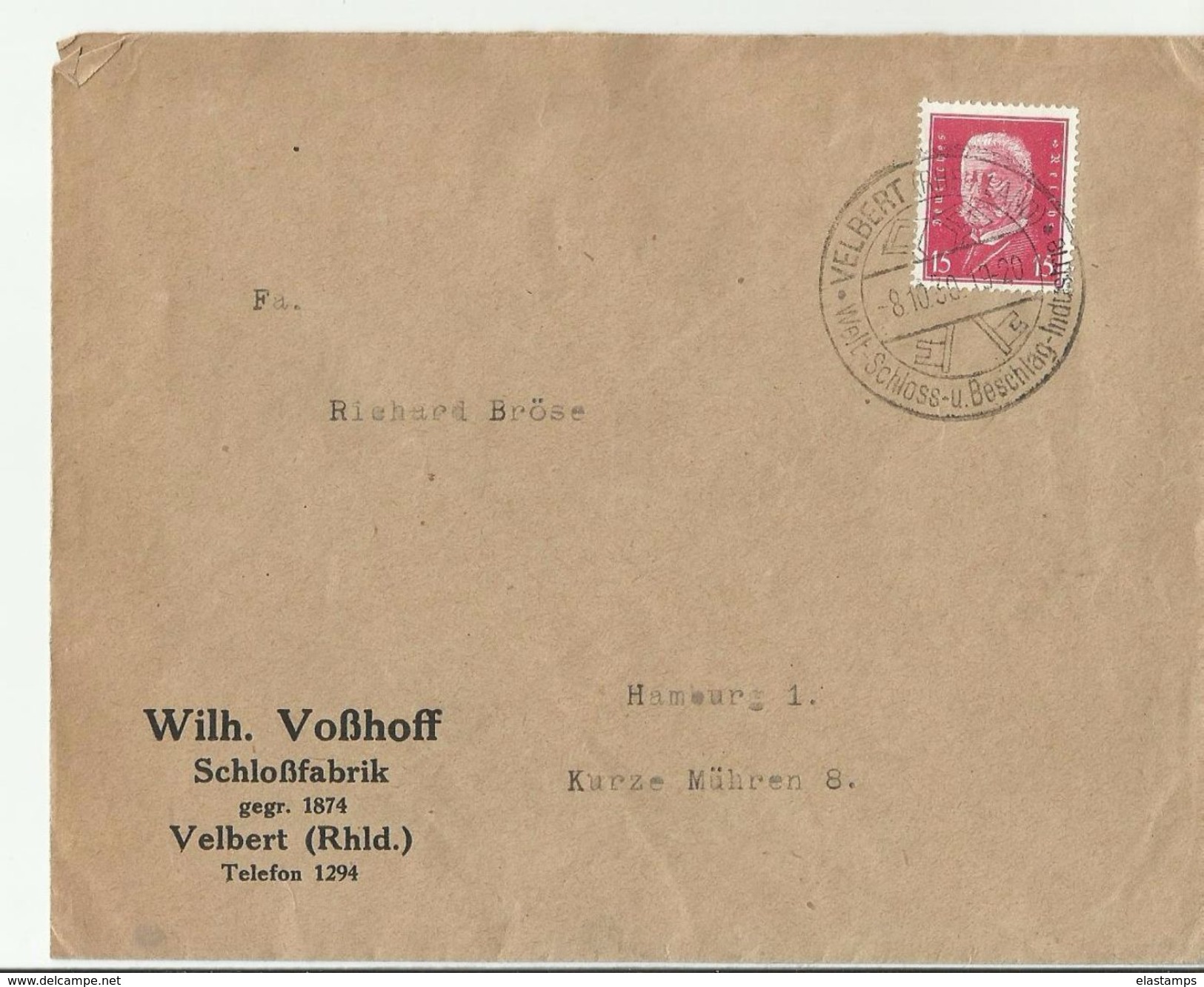 DR CV 1930 - Briefe U. Dokumente