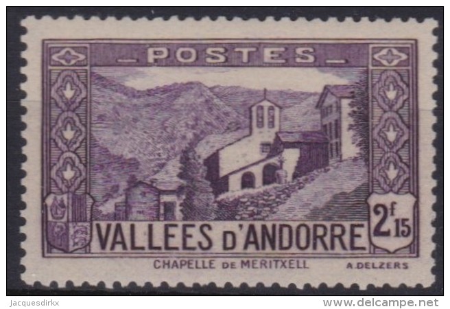 Andorre   .    Yvert   .     83    .        *    .         Neuf *   .     /   .   Mint-hinged - Unused Stamps