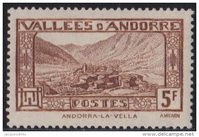 Andorre   .    Yvert   .      43     .        **      .         Neuf **   .     /   .   MNH - Unused Stamps