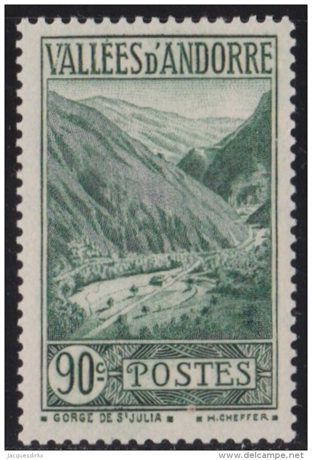 Andorre   .    Yvert   .     73       .        **      .         Neuf **   .     /   .   MNH - Unused Stamps