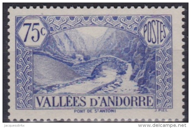 Andorre   .    Yvert   .     70       .        **      .         Neuf **   .     /   .   MNH - Unused Stamps