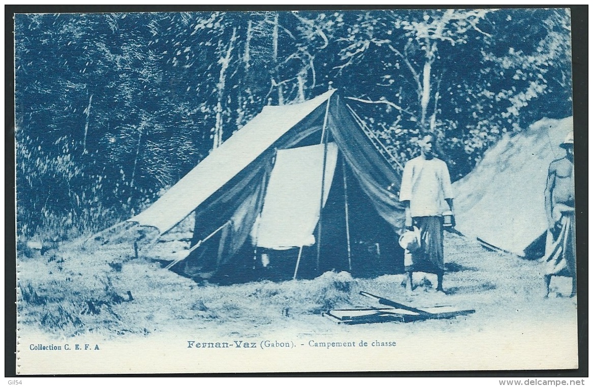 Fernan-Vaz ( Gabon)  -  Campement De Chasse     - Odi76 - Gabon