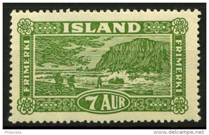 Islanda 1925 SG 151 Nuovo * 40% Mails Di Sbarco Del Vik - Unused Stamps
