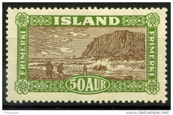 Islanda 1925 SG 155 Nuovo * 40% - Unused Stamps