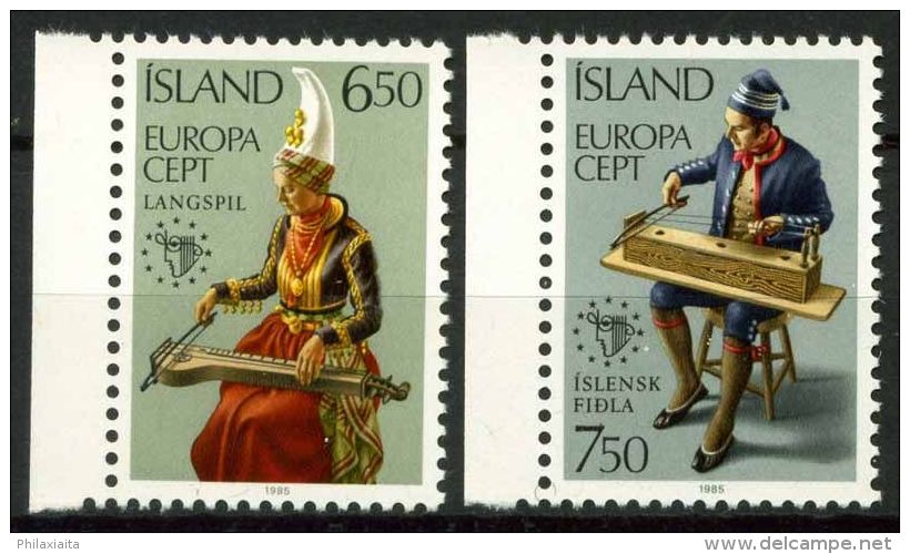 Islanda 1985 SG 661 Nuovo ** 100% Europa CEPT - Unused Stamps