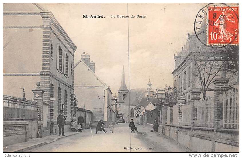 Saint André De L'Eure    27      Place Du Marché.     (voir Scan) - Other & Unclassified