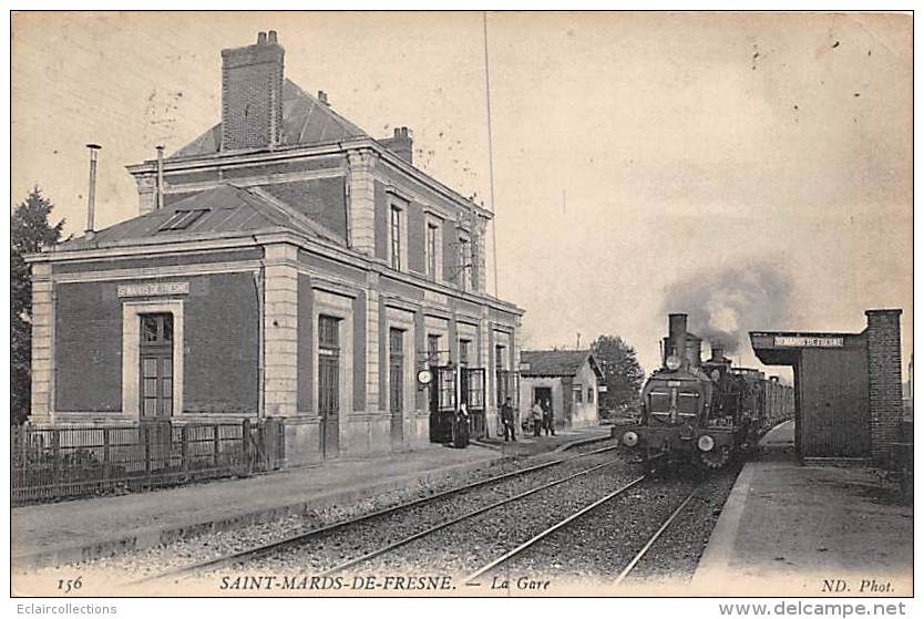 Saint Mards De Fresne    27     Intérieur De La Gare.     (voir Scan) - Autres & Non Classés