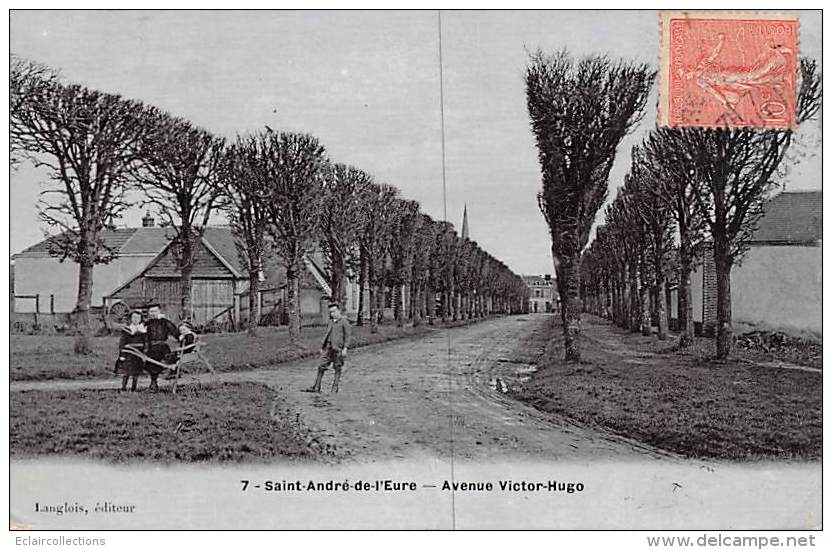 Saint André De L'Eure     27     Avenue Victor-Hugo       (voir Scan) - Otros & Sin Clasificación