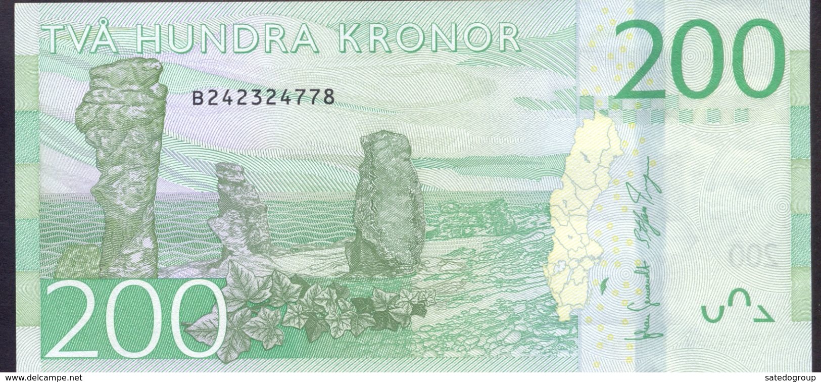 Sweden 200 Kronor ND (2015) UNC P-72 - Schweden