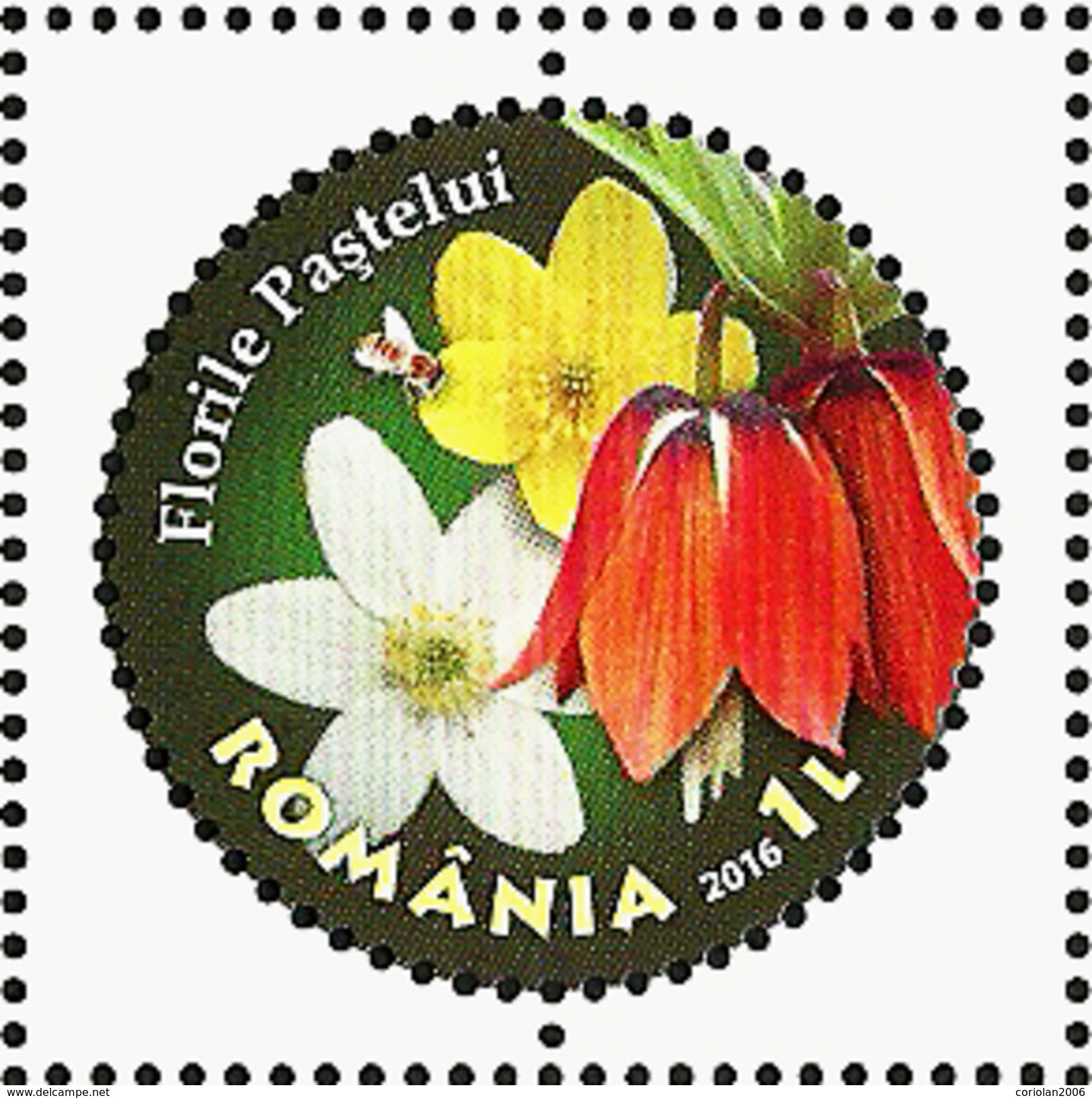 Romania 2016 / Easter / SET 2 STAMPS - Unused Stamps