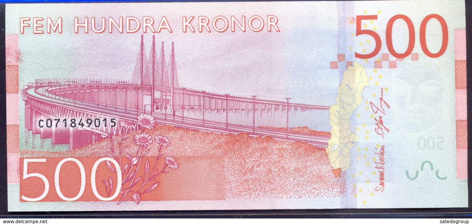 Sweden 500 Kronor ND (2016) UNC P-73 - Sweden