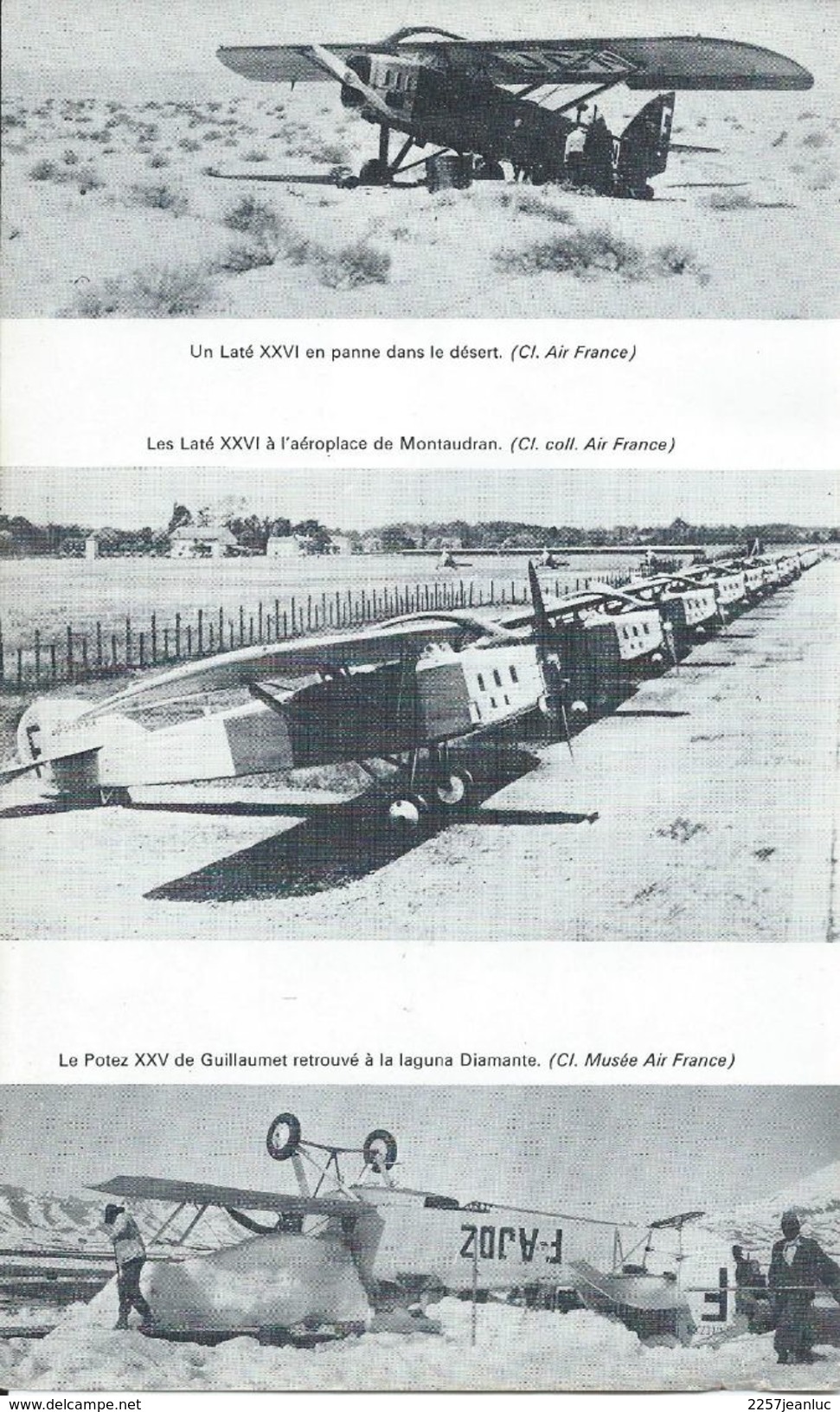 Lot N: 18 Photos  Sur 4  Fiches  Des Pionniers De  L'Aéropostale - Other & Unclassified
