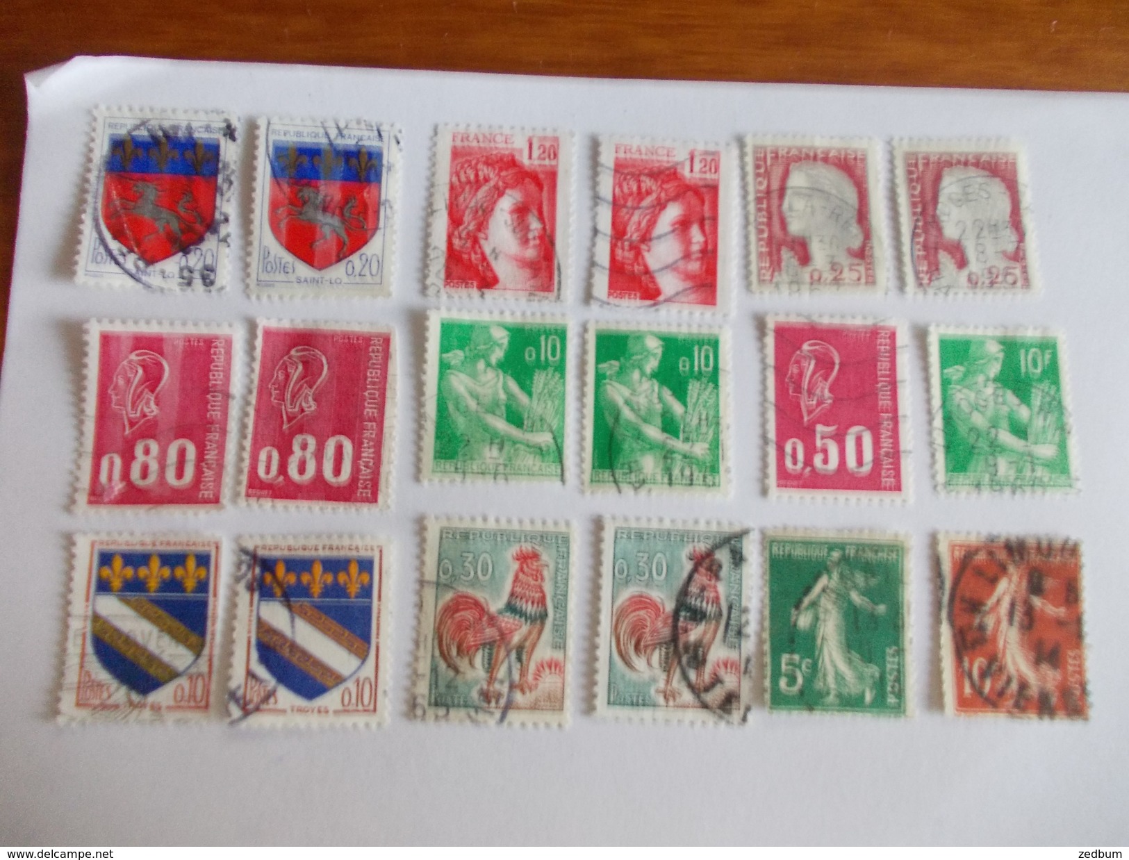 TIMBRE France Petit Lot De à Timbres à Identifier  N° 643 - Alla Rinfusa (max 999 Francobolli)