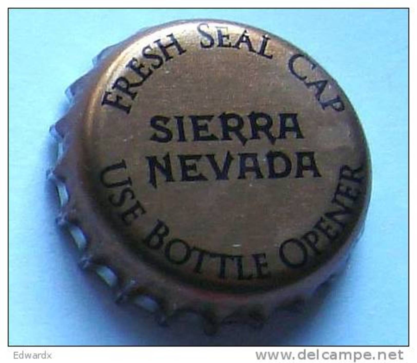 Sierra Nevada USA Copper Beer Bottle Top Crown Cap Kronkorken Capsule Tappi Chapa - Beer