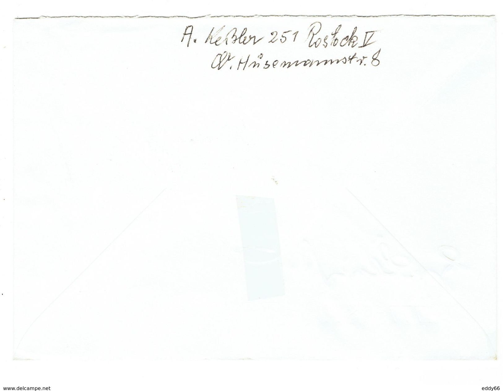 DDR Brief(FDC) Mit Mi.Nr Bl.51( Kleist) Ortsstempel Rostock 18.10.77 Nach Kaarst - Briefe U. Dokumente